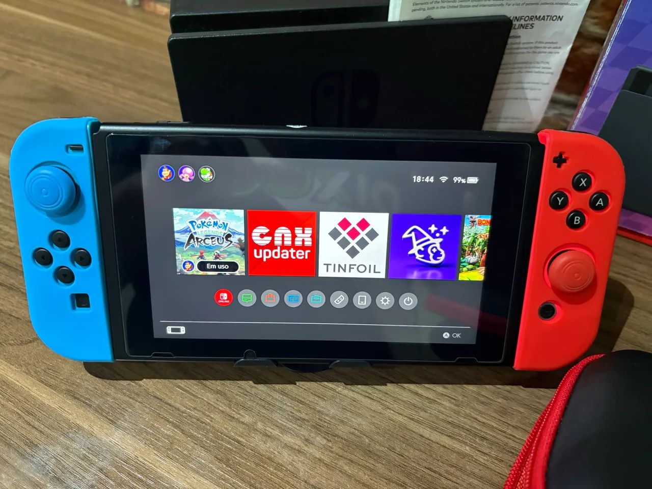 Nintendo Switch V2 - Desbloqueado - Foto 3