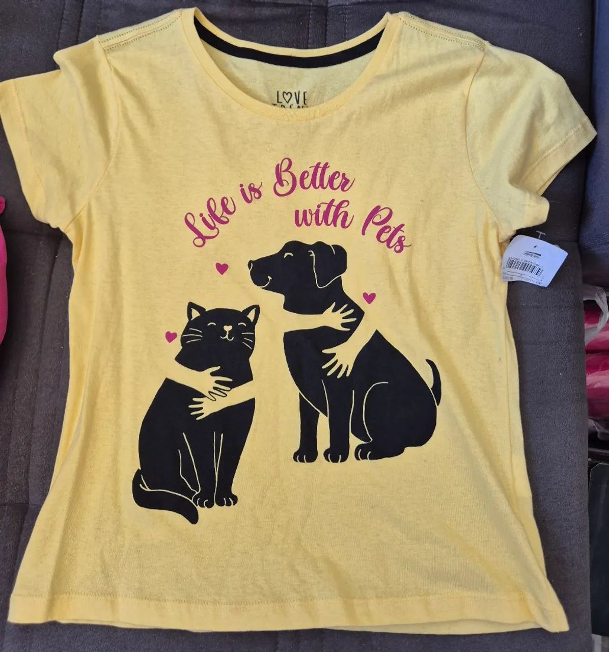 Blusinha Cão e Gato