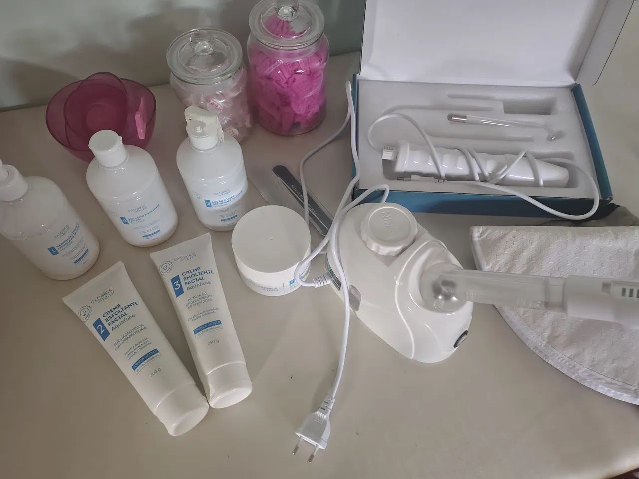 Produtos limpeza de pele profissional 