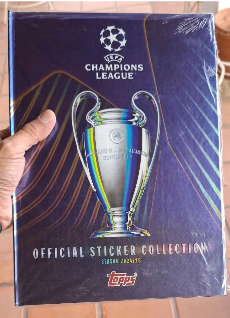 Album capa dura Champions 24/25