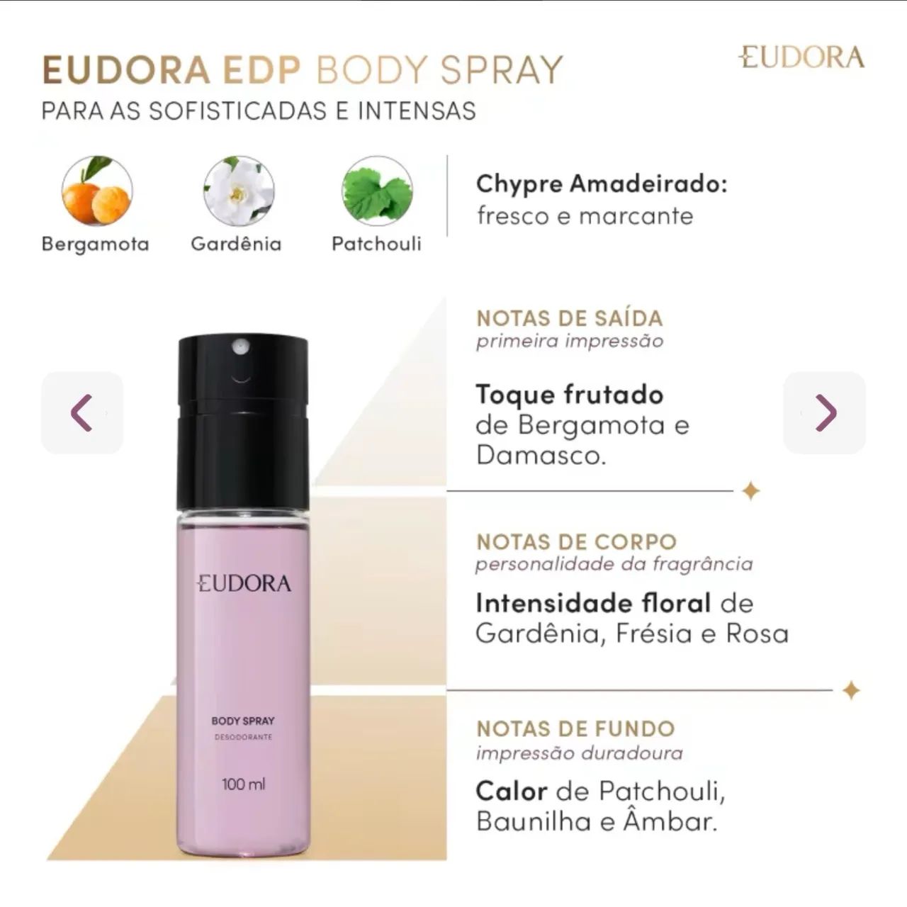 Desodorante Body Spray Eudora (100 ml) - Foto 2