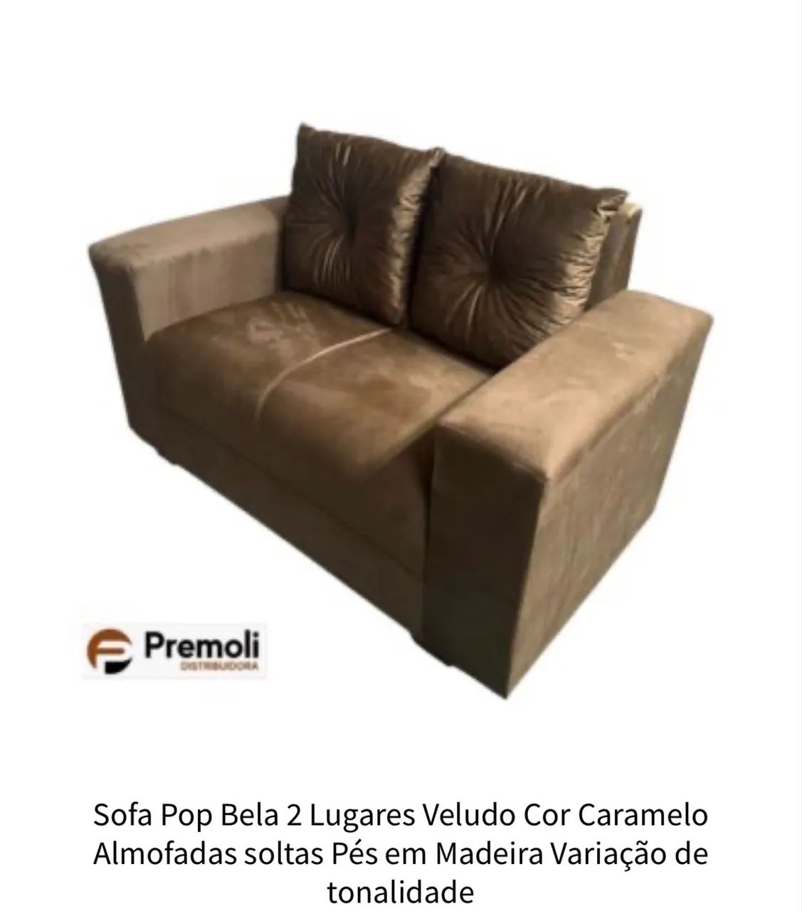 Sofá de dois lugares novo  - Foto 2