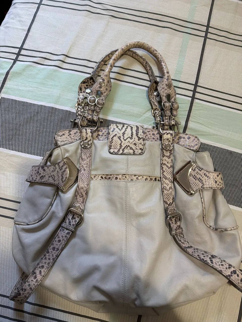 Bolsa carmim couro  - Foto 2