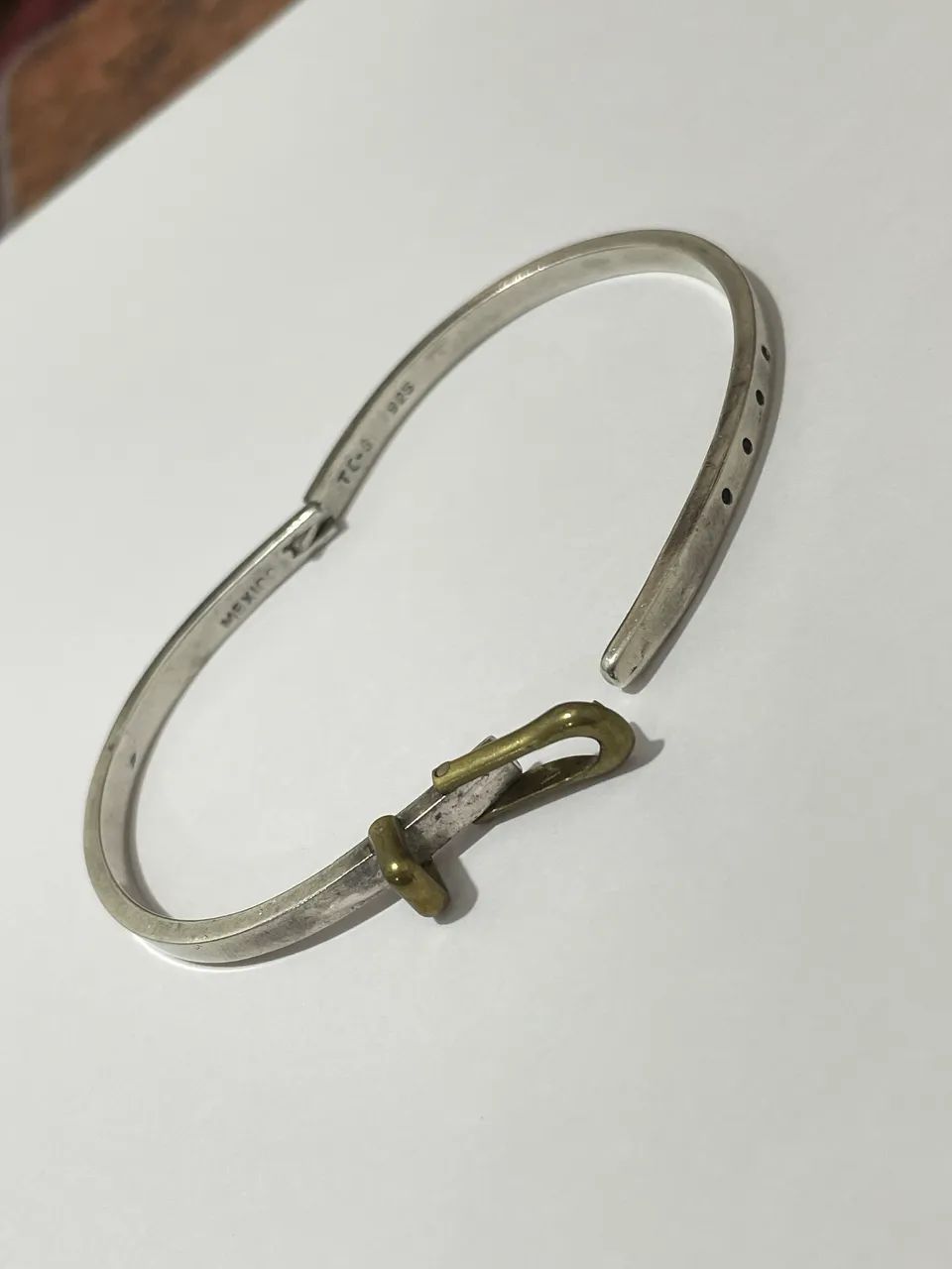 bracelete vintage de prata 925 - Foto 3