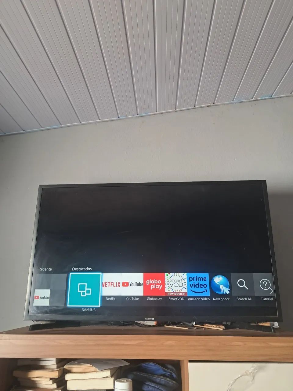 tv sansung smart 42 polegadas em ótimo estado