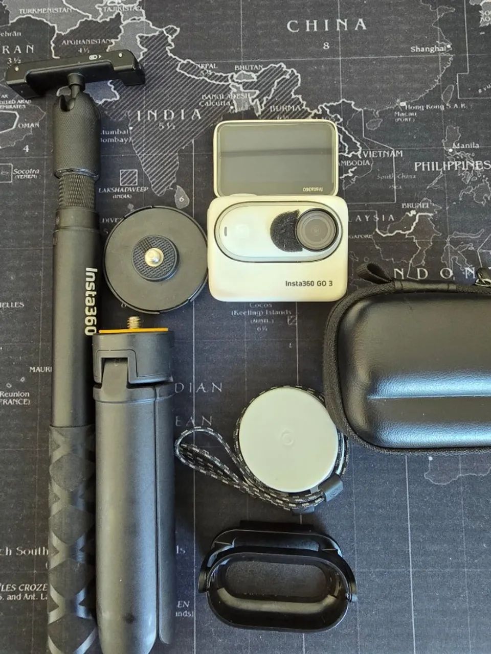 Câmera De Ação Insta360 Go 3 128b - Branca