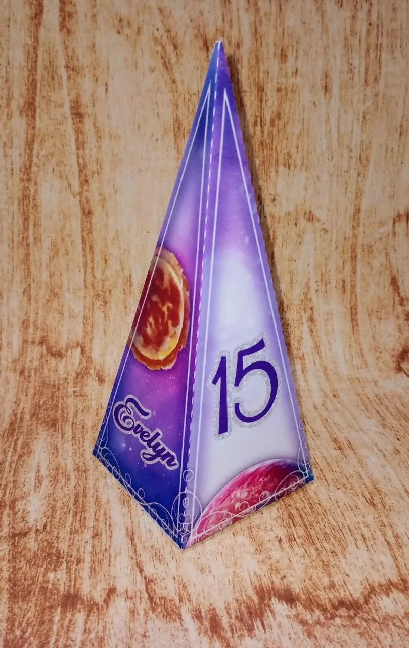 Caixinhas Personalizadas Tema Galáxia | Lembrancinhas - Foto 5