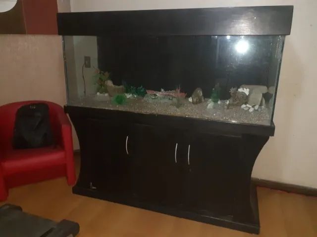 Aquário com móvel grande  - Foto 2