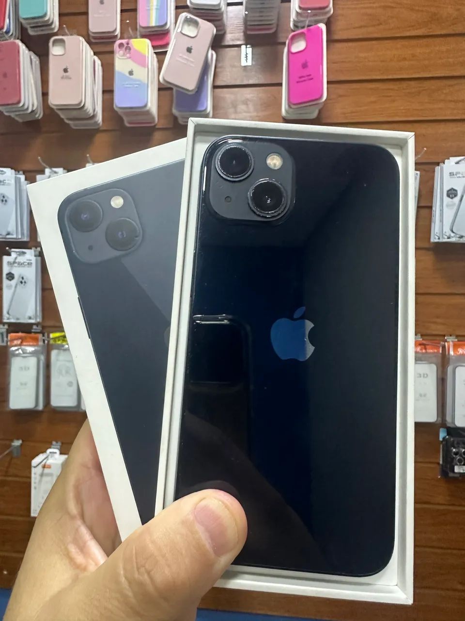 iPhone 13 128GB - 100% bateria + caixa original  - Foto 5