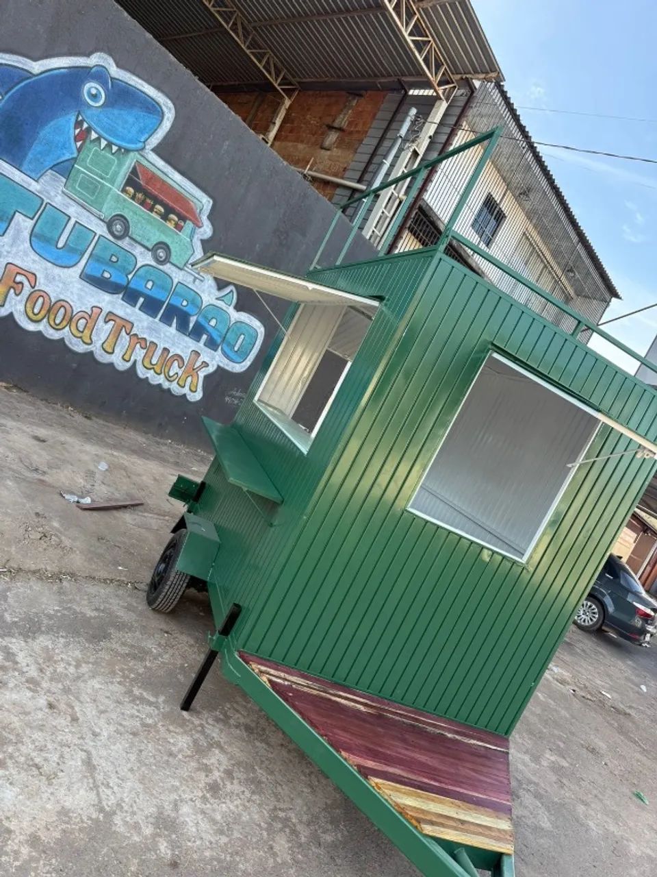Trailer food truck 