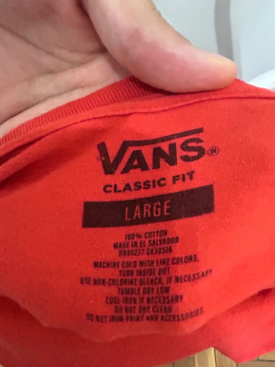 Camsisa Vermelha Oversized - Vans - Foto 2