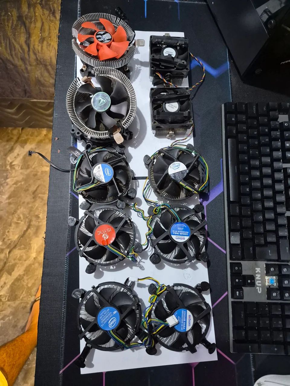 Colers para processadores intel e amd