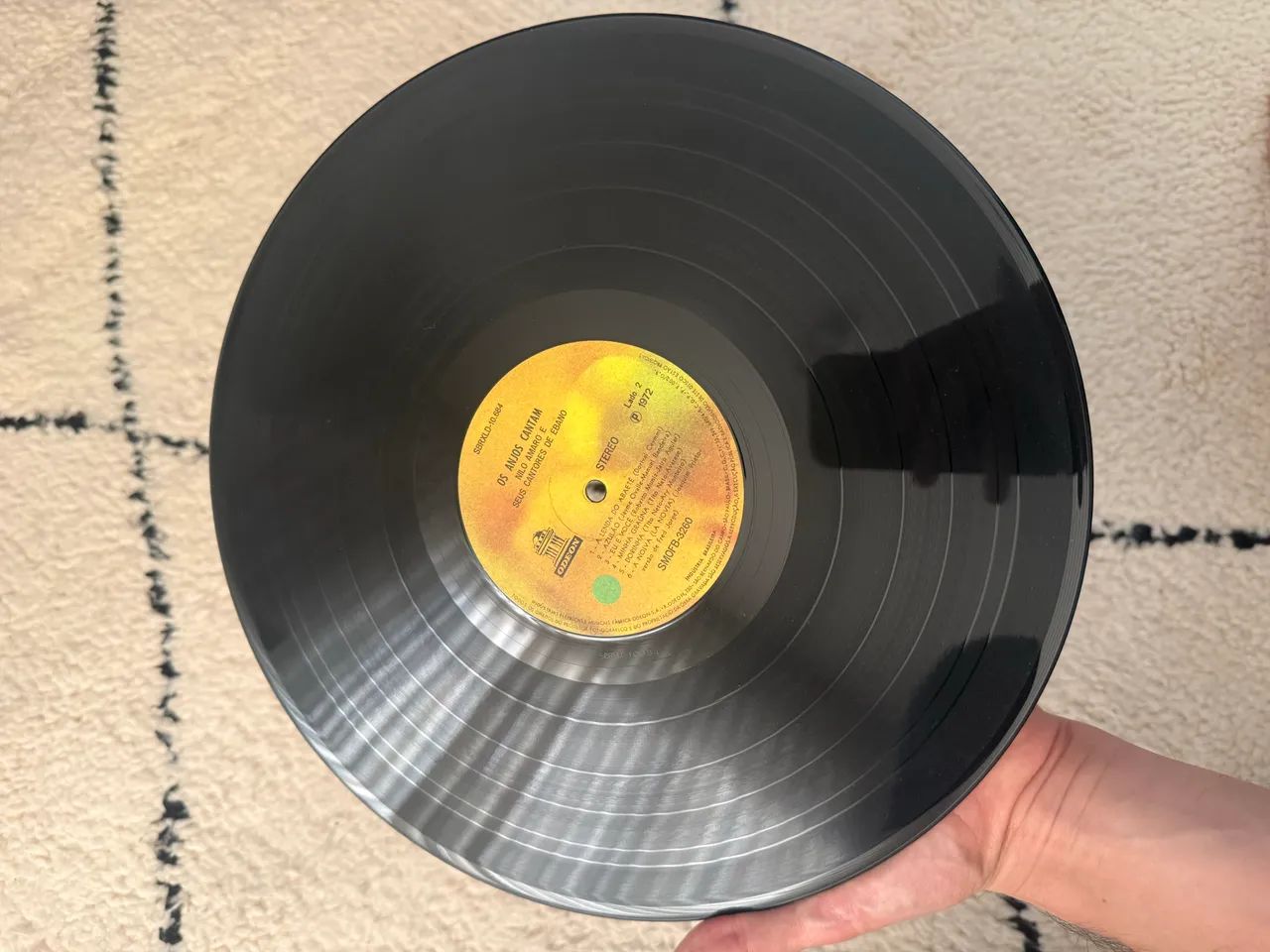 Lp Nilo Amaro e seus Cantores de Ébano - Os anjos cantam - Foto 3