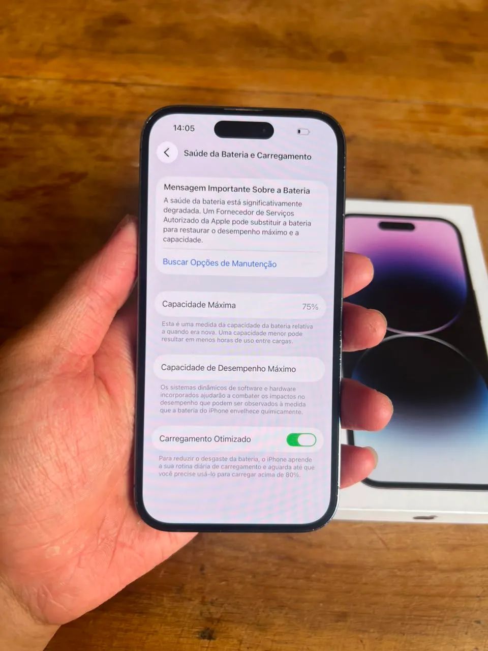IPHONE 14 PRO 128GB (TODO ORIGINAL) - Foto 3