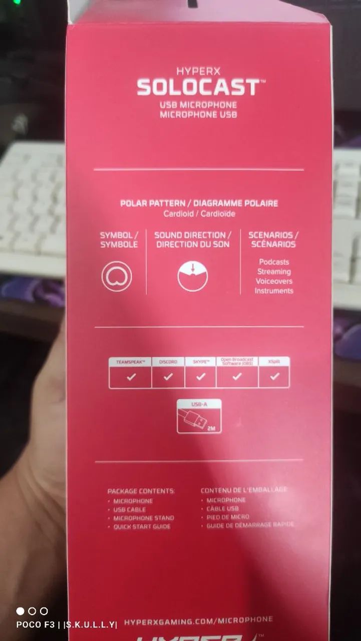 Microfone HyperX Solocast  - Foto 2