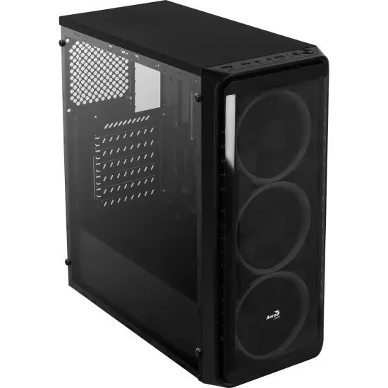 Gabinete Na Caixa Gamer Aerocool 5200 ATX 3 FANS RGB - Foto 3