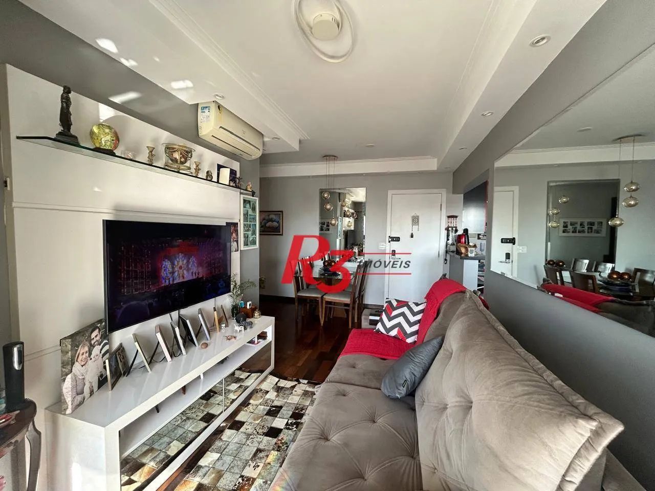 Apartamento com 2 dormitórios à venda, 64 m² por R$ 780.000,00 - Gonzaga - Santos/SP - Foto 8