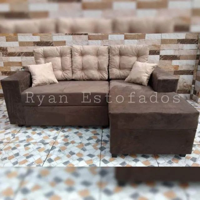 Sofá 3 Lugares com Cheaser de Fábrica65581375446785124