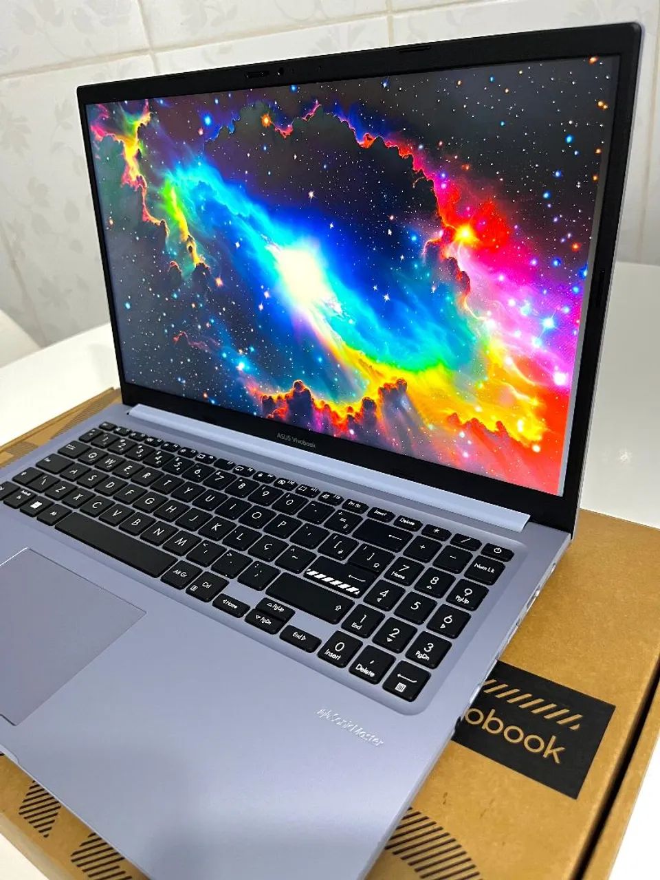 NOTEBOOK ASUS VIVOBOOK RYZEN 5, 20GB RAM, 256SSD COM CAIXA - EM ÓTIMO ESTADO - Foto 3