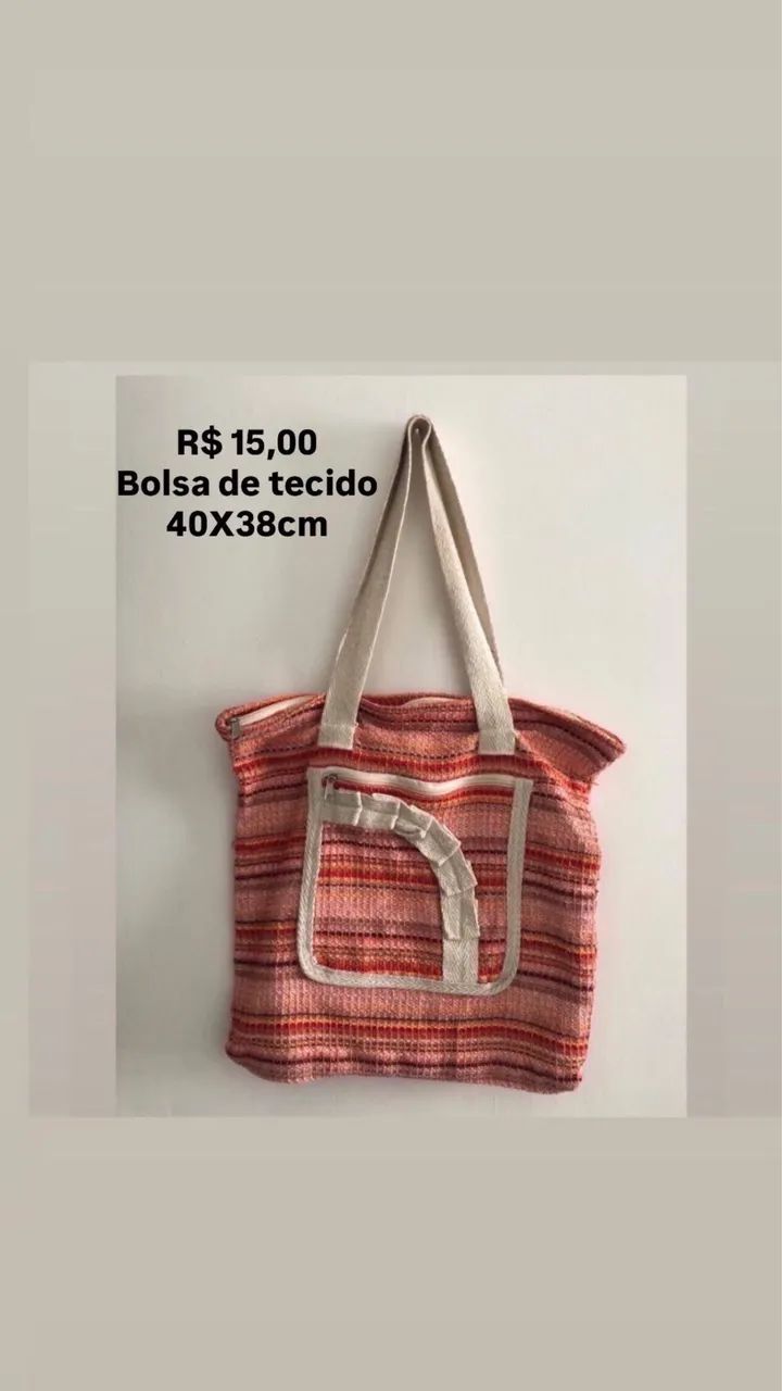 Bolsa de tecido - Foto 2