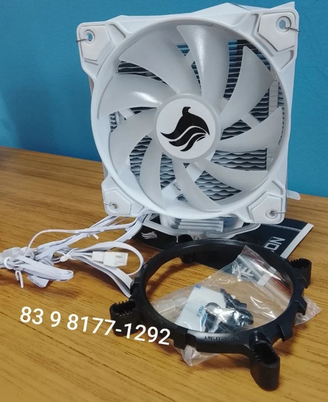 CPU COOLER 120mm Branco