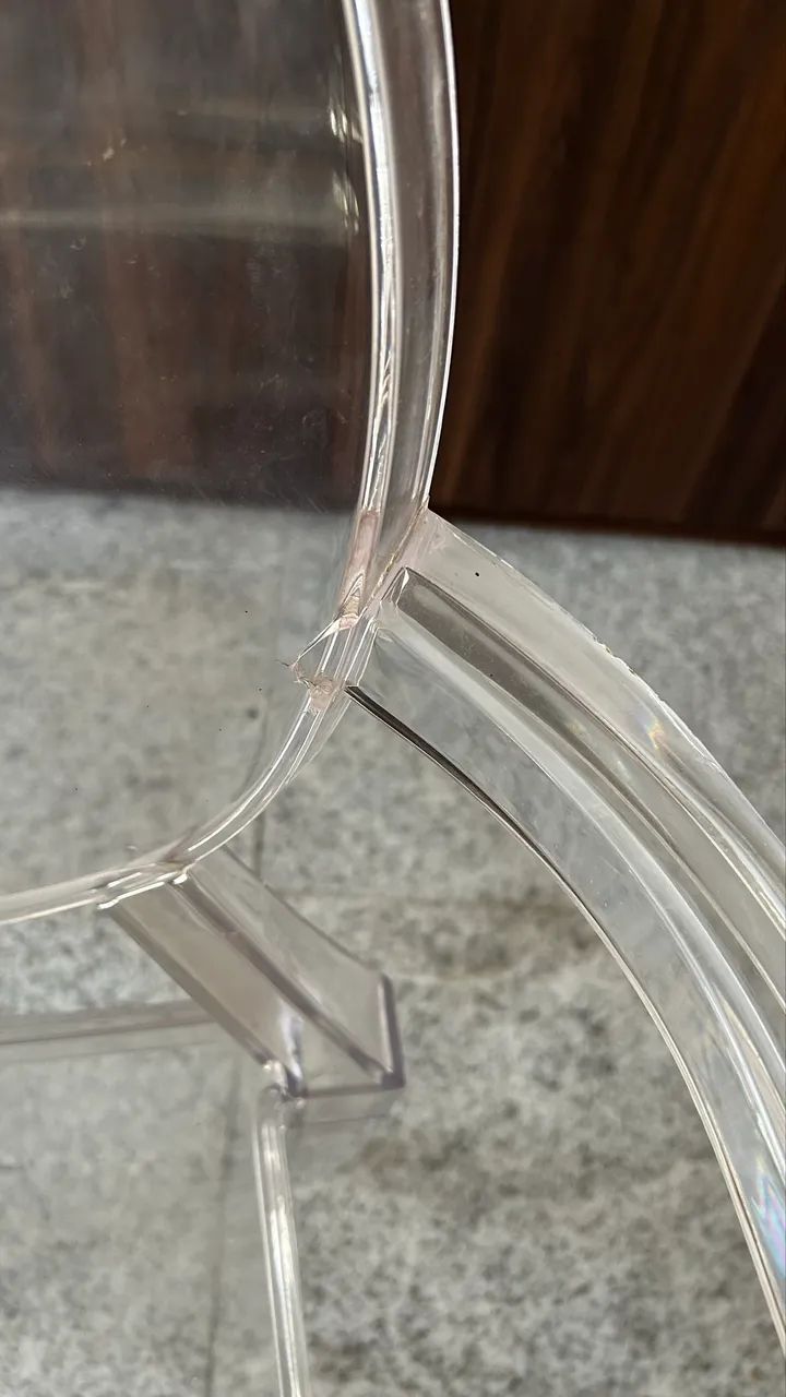 Cadeira Transparente Louis Ghost - Foto 4