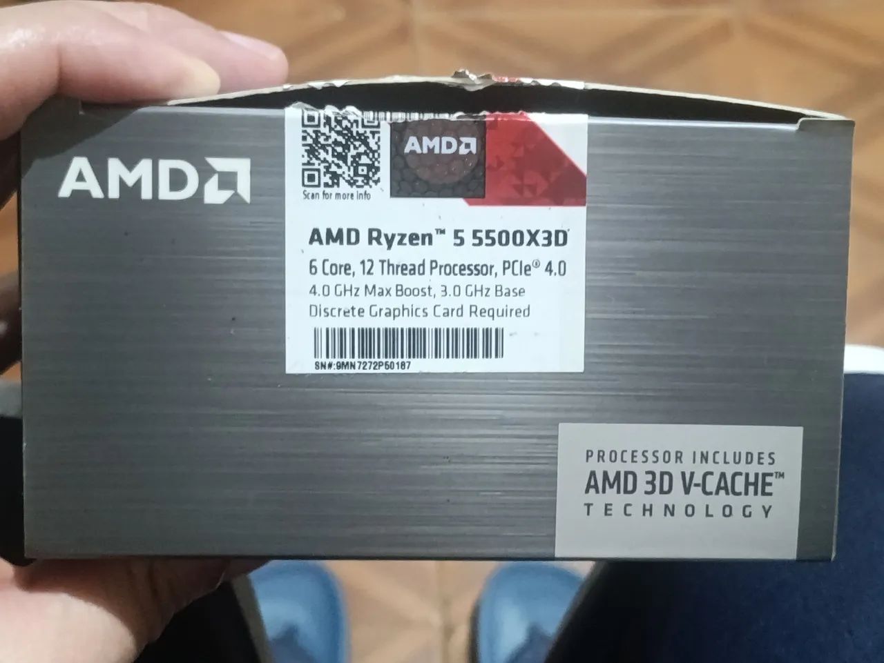 Ryzen 5500X3D - Foto 3