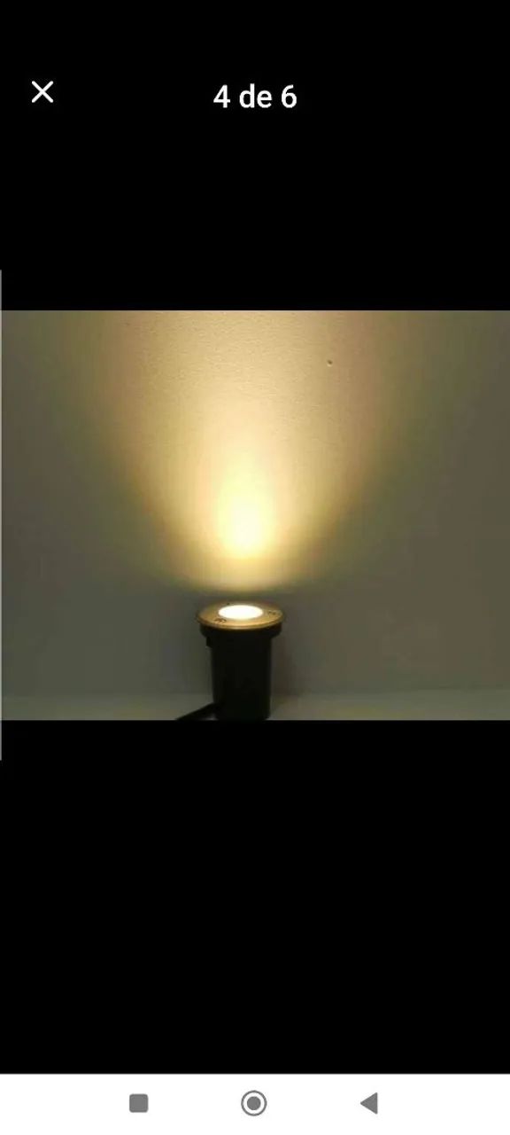 Luminaria embutida de solo - Foto 5