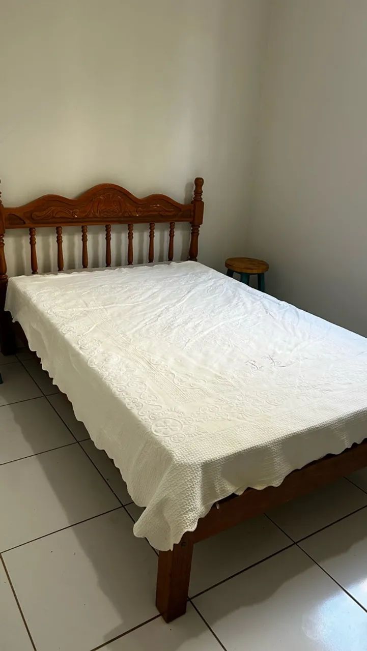 Cama + colchão (casal)