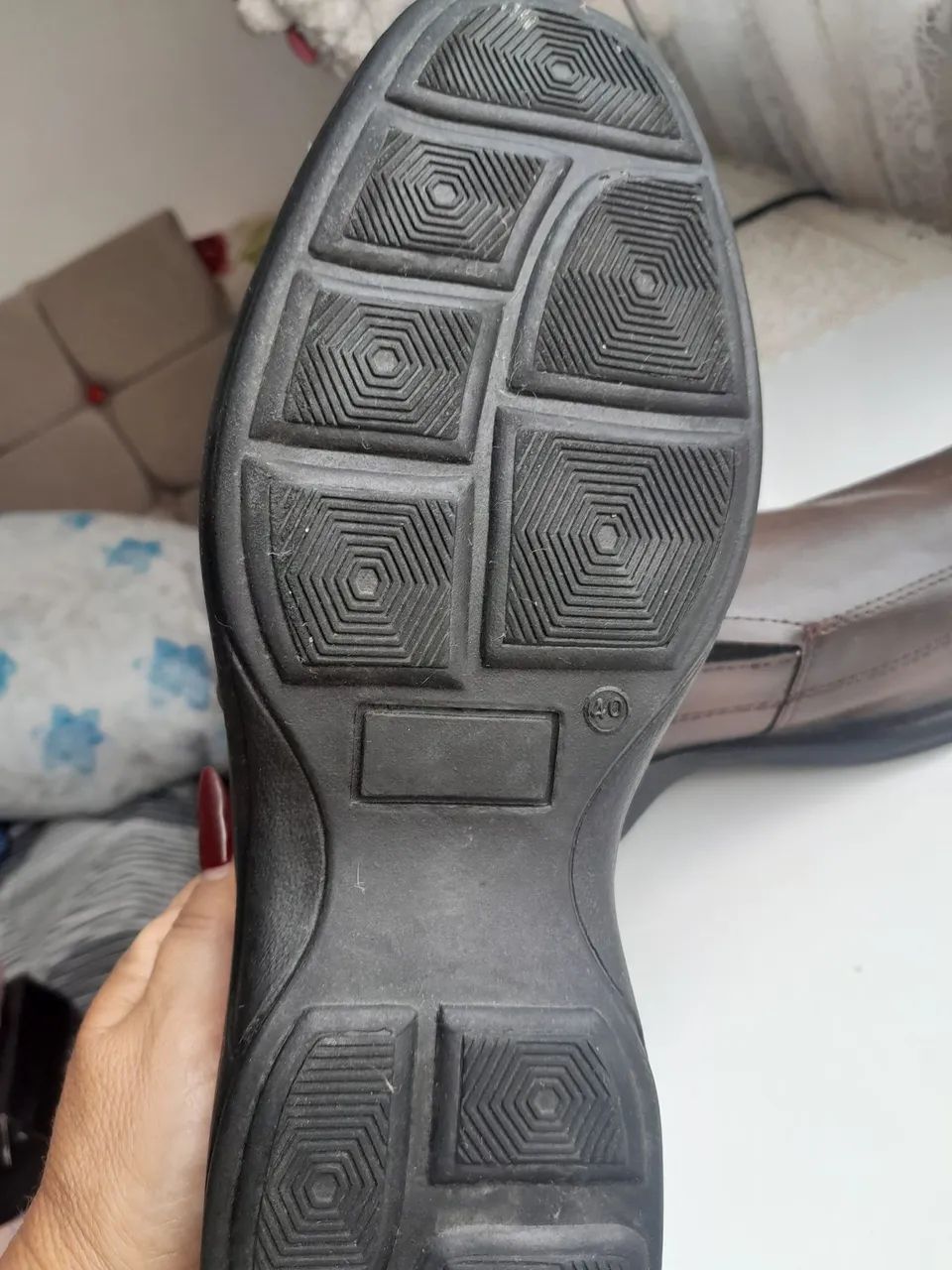 Sapato Marrom Tam:40 - Foto 4