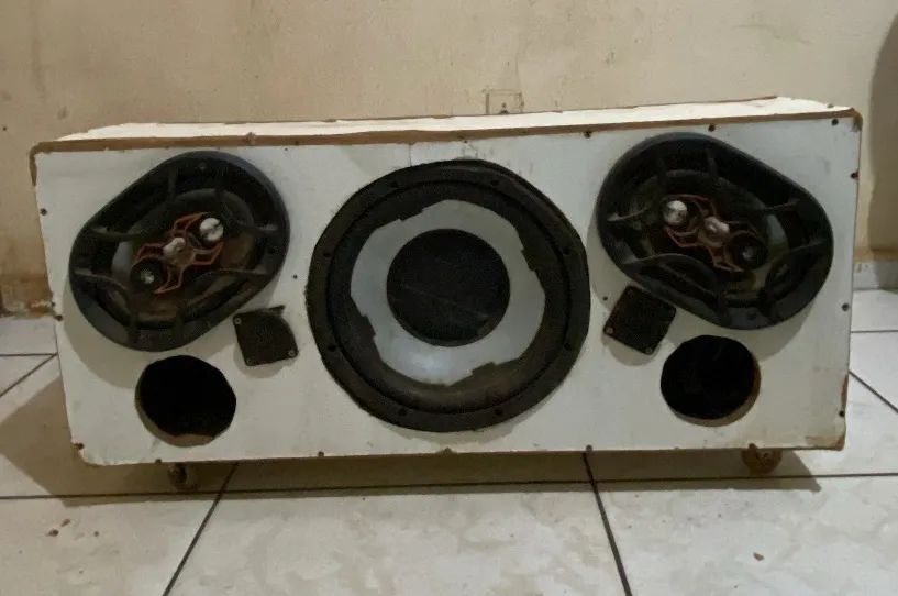 Caixa de som MDF Bravox 