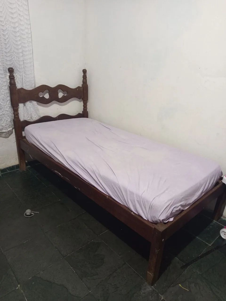 Cama solteiro+colchão  - Foto 3
