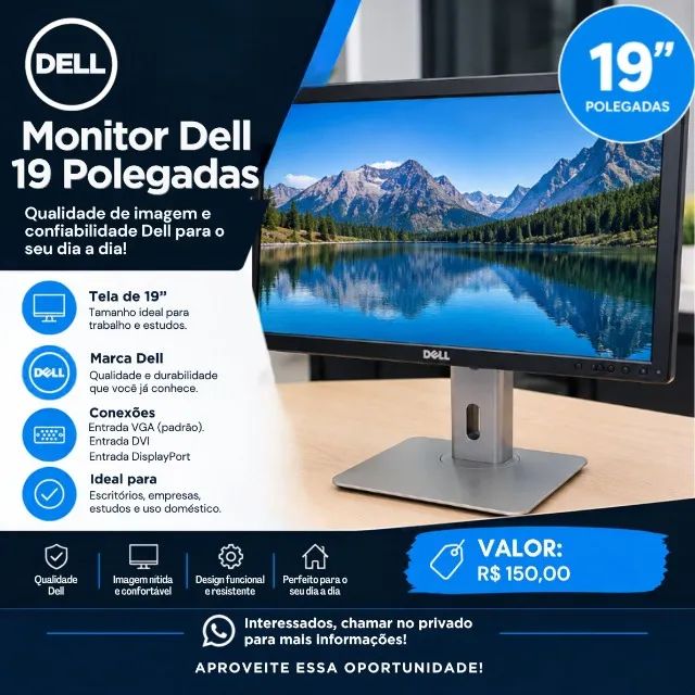 Monitor Dell 19 Polegadas