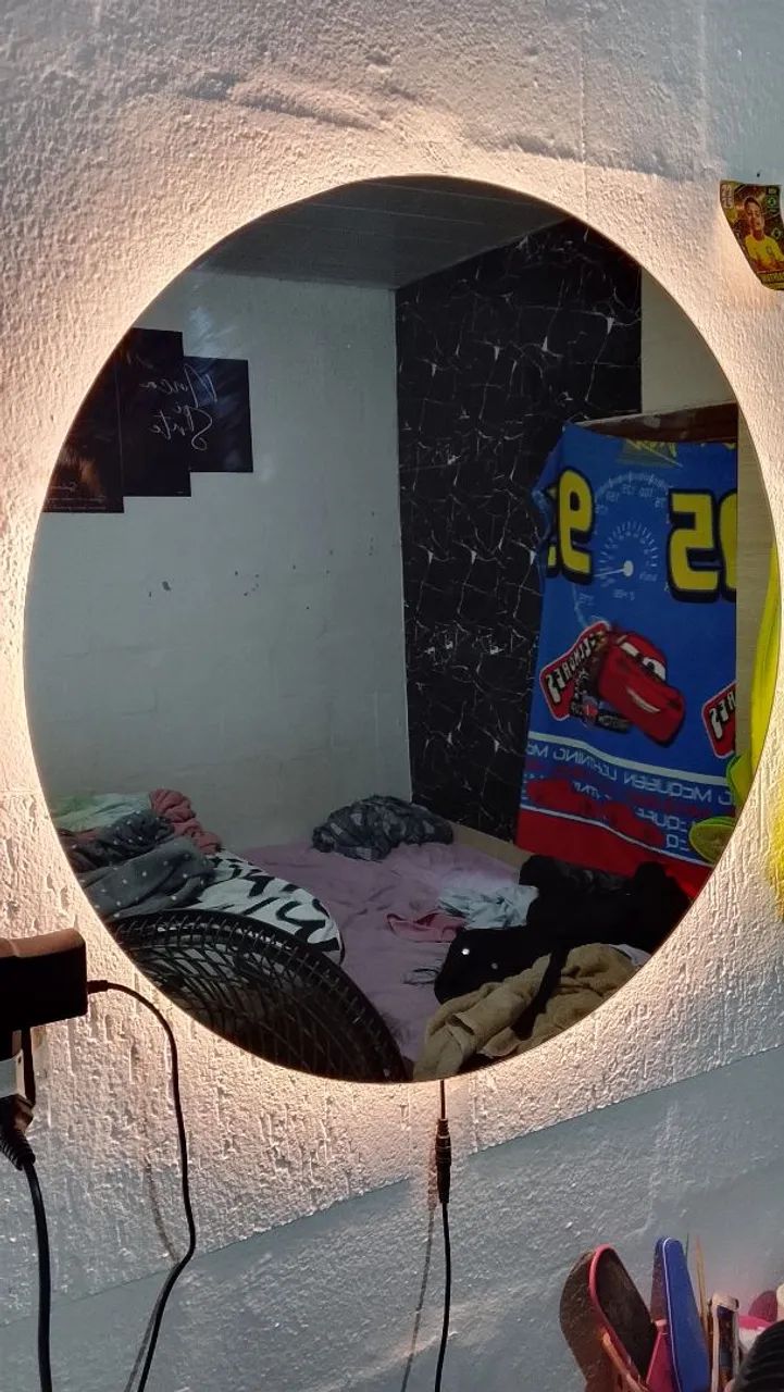 Vendo espelo com luz let