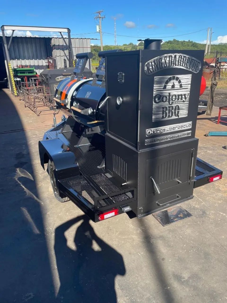 Churrasqueira pit smoker kings Barbecue - Foto 4