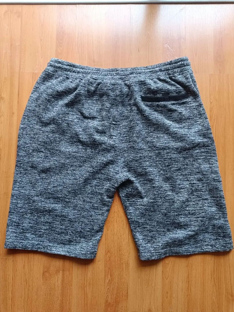 Bermuda Moletom Masculina Plus Size 3X Burnside Mescla Chumbo - Foto 5