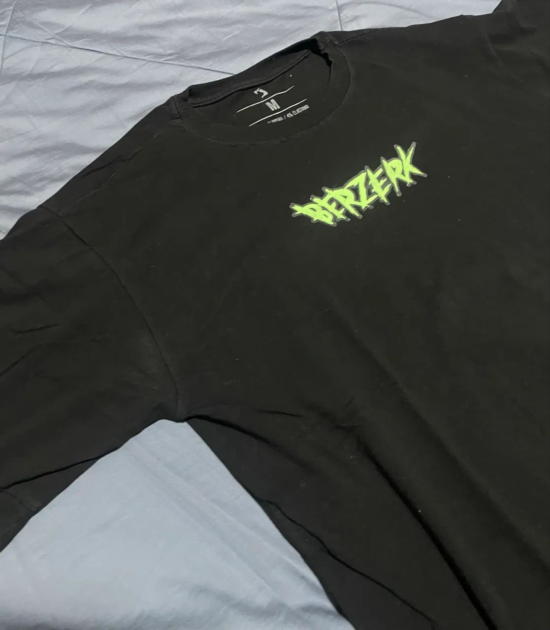 Camisa Oversized Academia Tamanho M Usada - Foto 2
