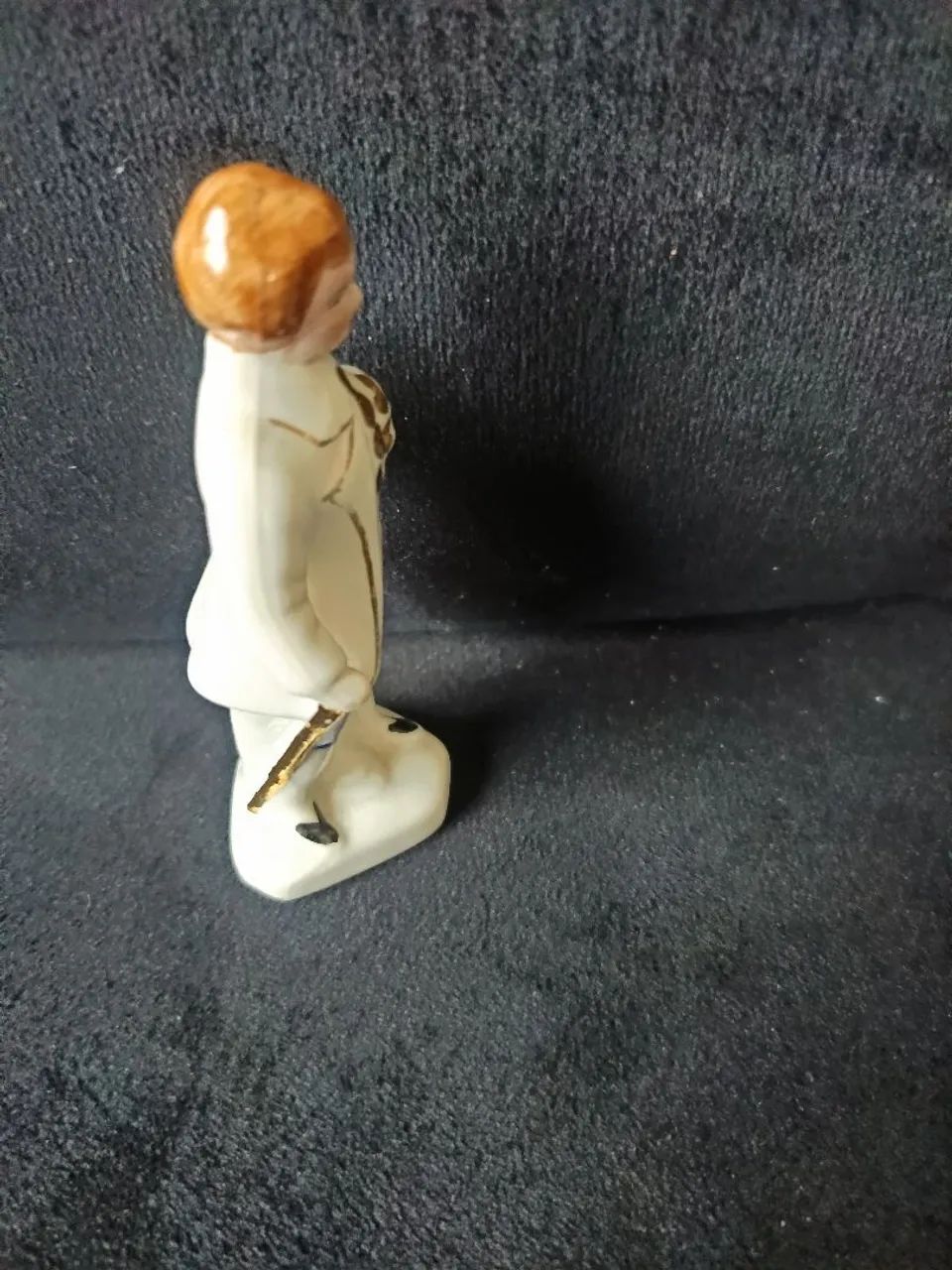 Bibelô de porcelana, antigo. - Foto 4