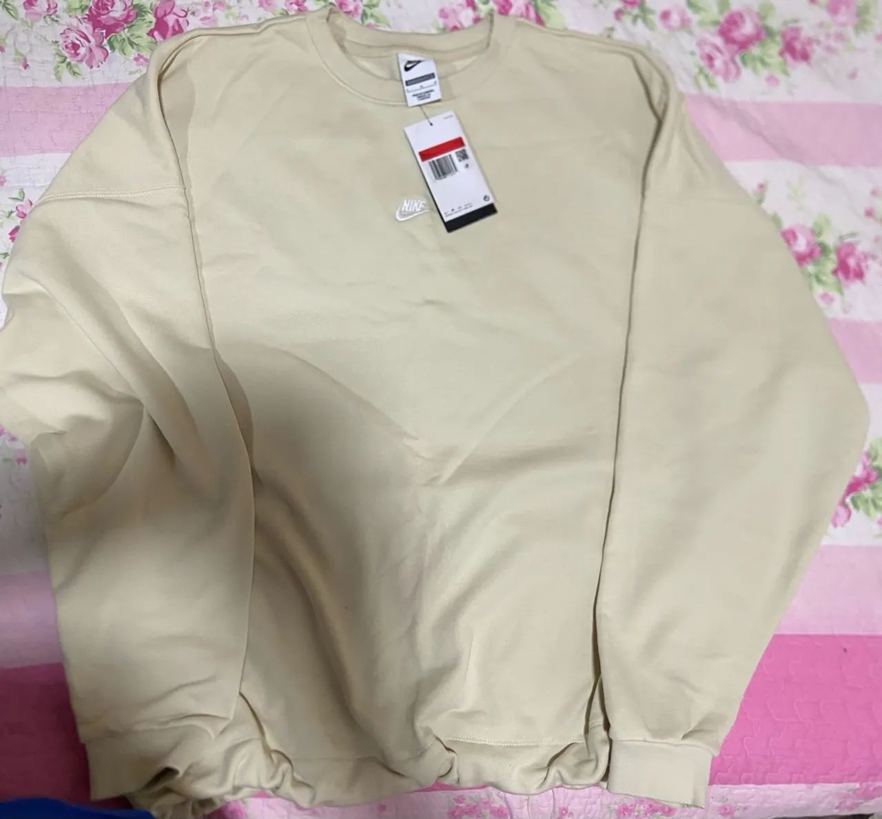 Blusão Nike Club Crew Oversized