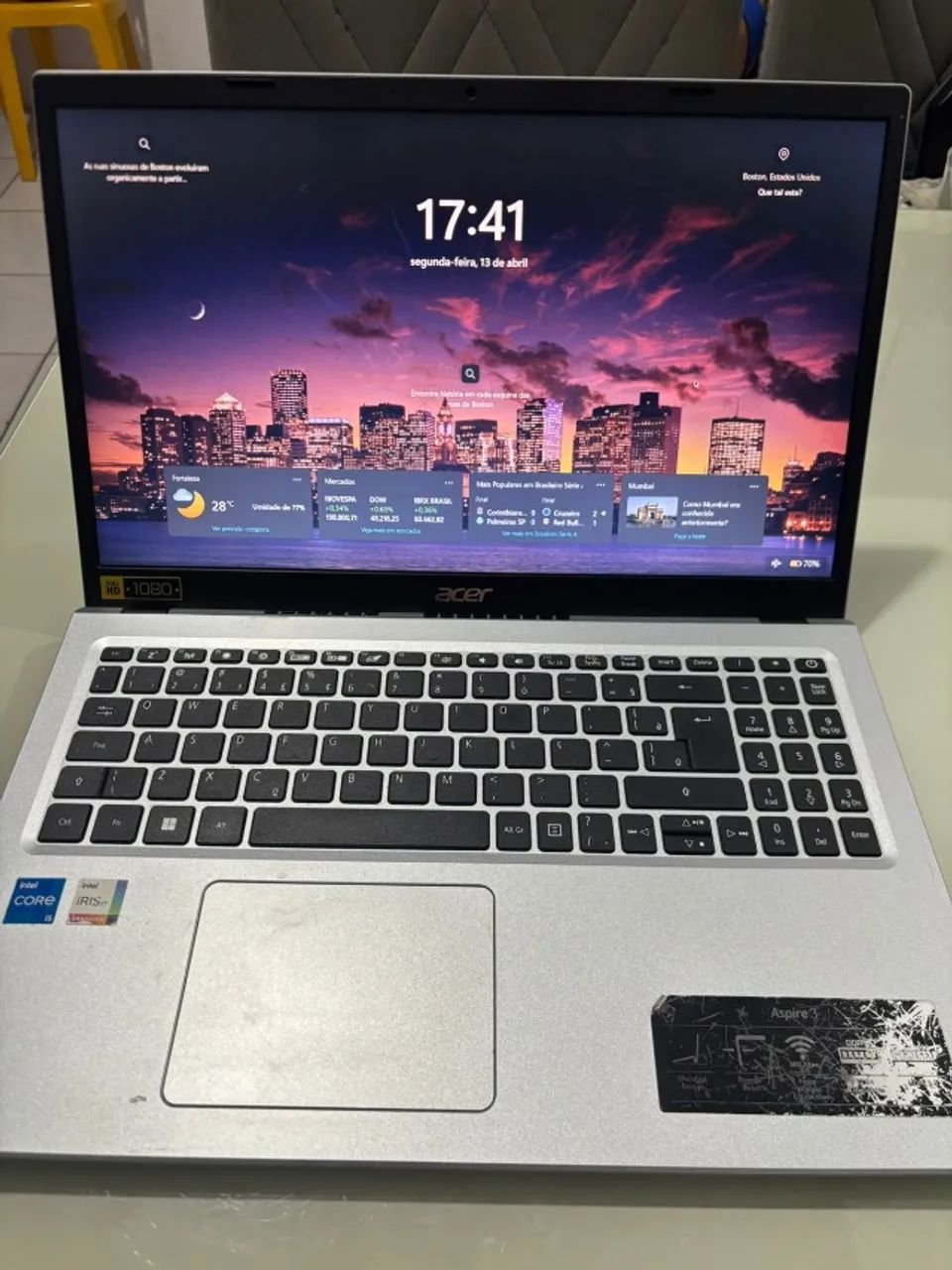NOTEBOOK ACER CORE i5 11ª GERAÇÃO / PARA VENDER HOJE! - Foto 5