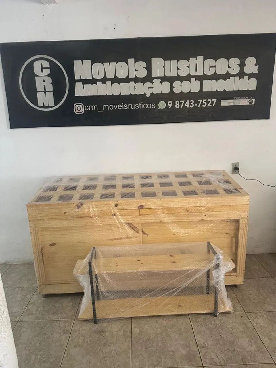 Balcão expositor para acaiteria