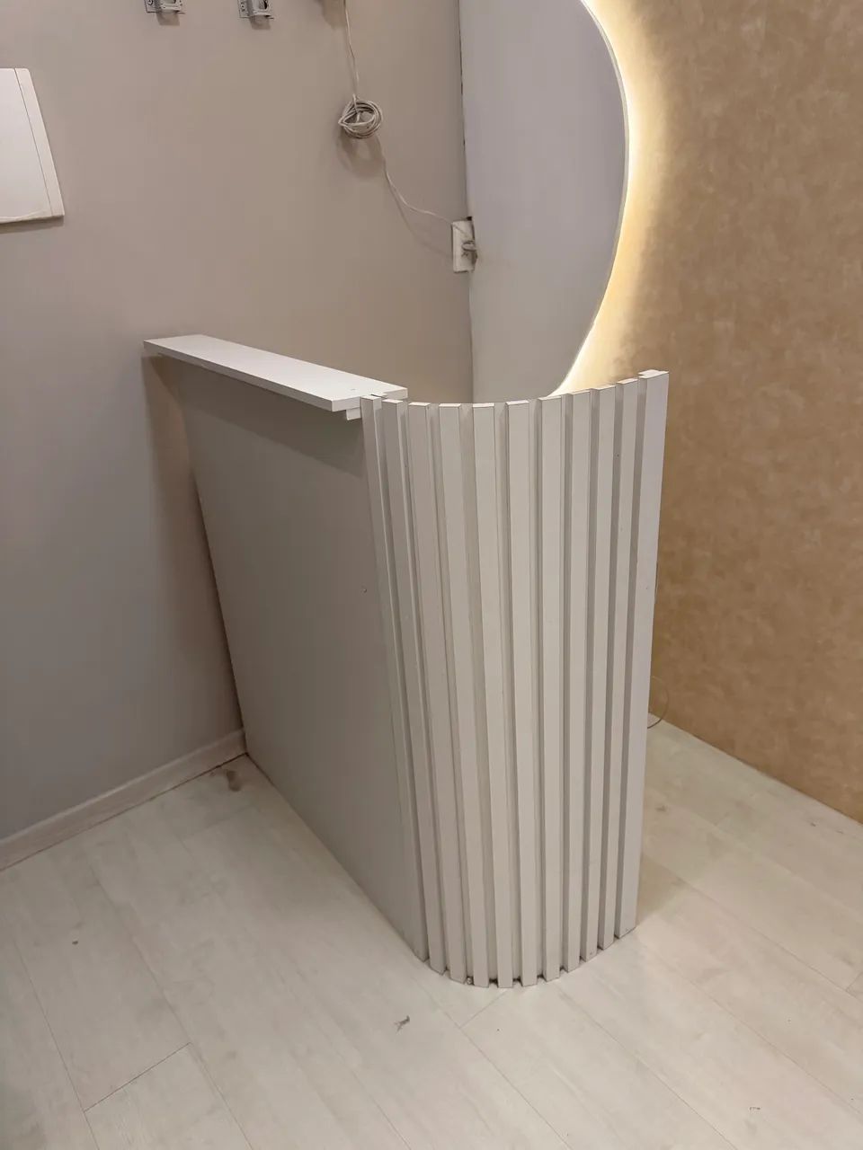 Balcão de recepção 