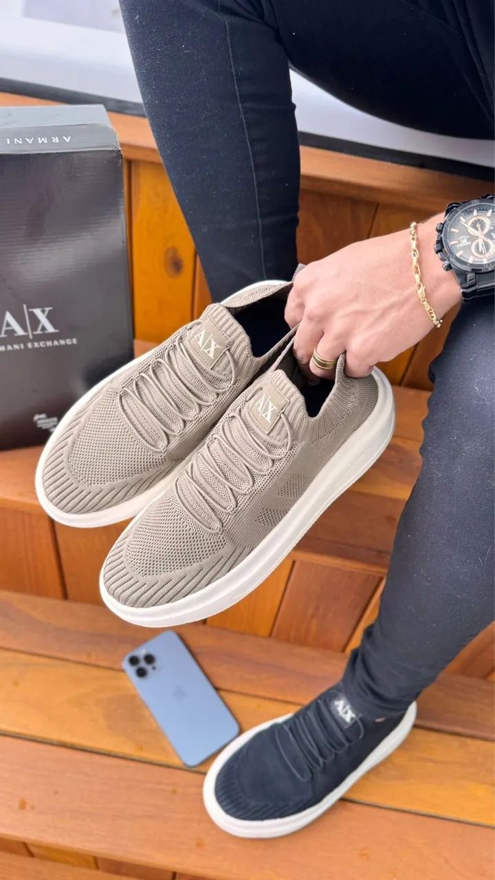 Sapatenis Armani AX - Foto 3