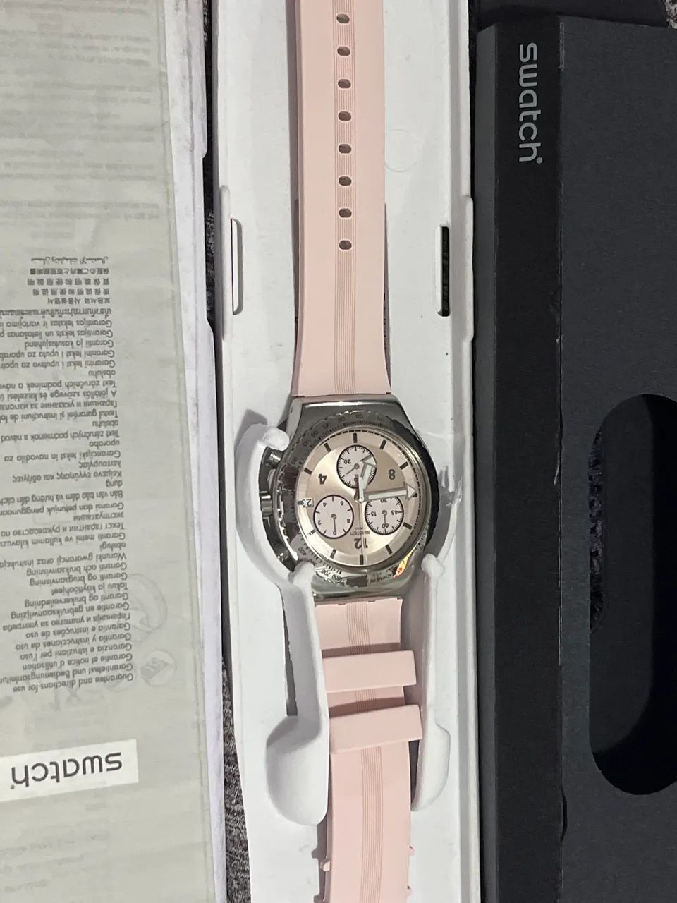 Relógio Swatch irony cronógrafo 43mm - Foto 4