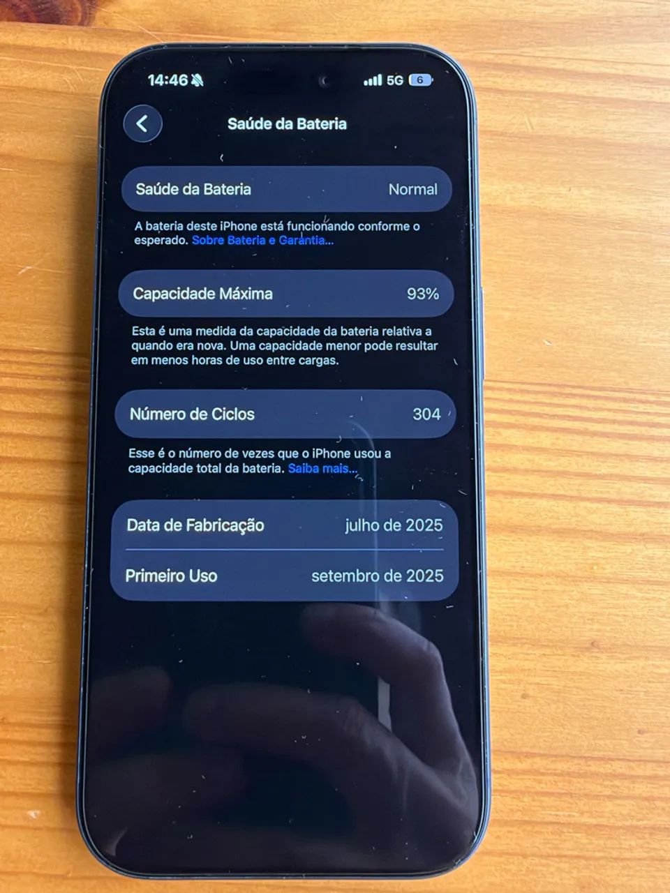 iPhone 17 pro 256gb - azul - Foto 5