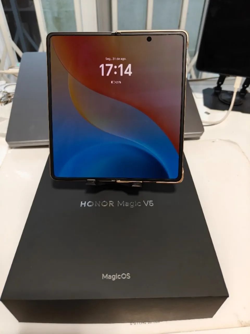 HONOR Magic V5 512GB - Seminovo, estado de novo | Garantia Bludiode - Foto 4