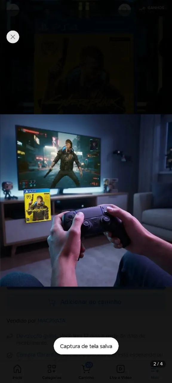 Jogo PS4 Cyberpunk - Foto 2