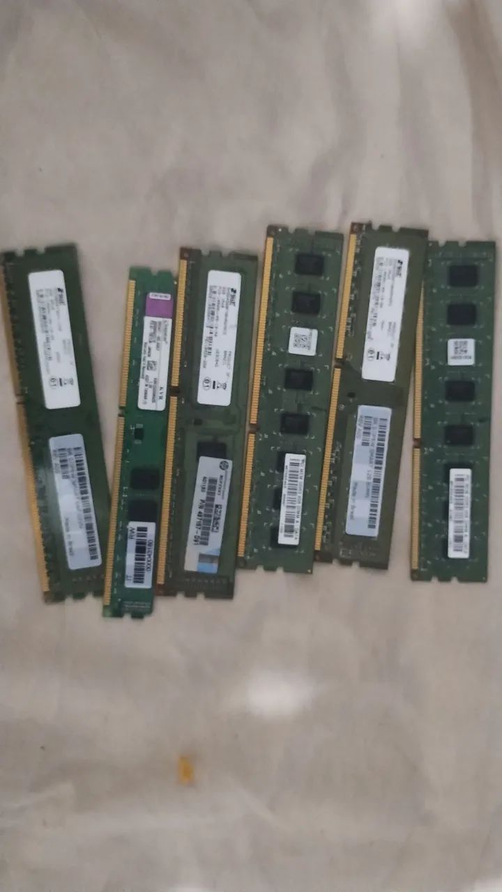 placa mãe hp com processador  e  8gb de ram de pente de 2gb - Foto 2