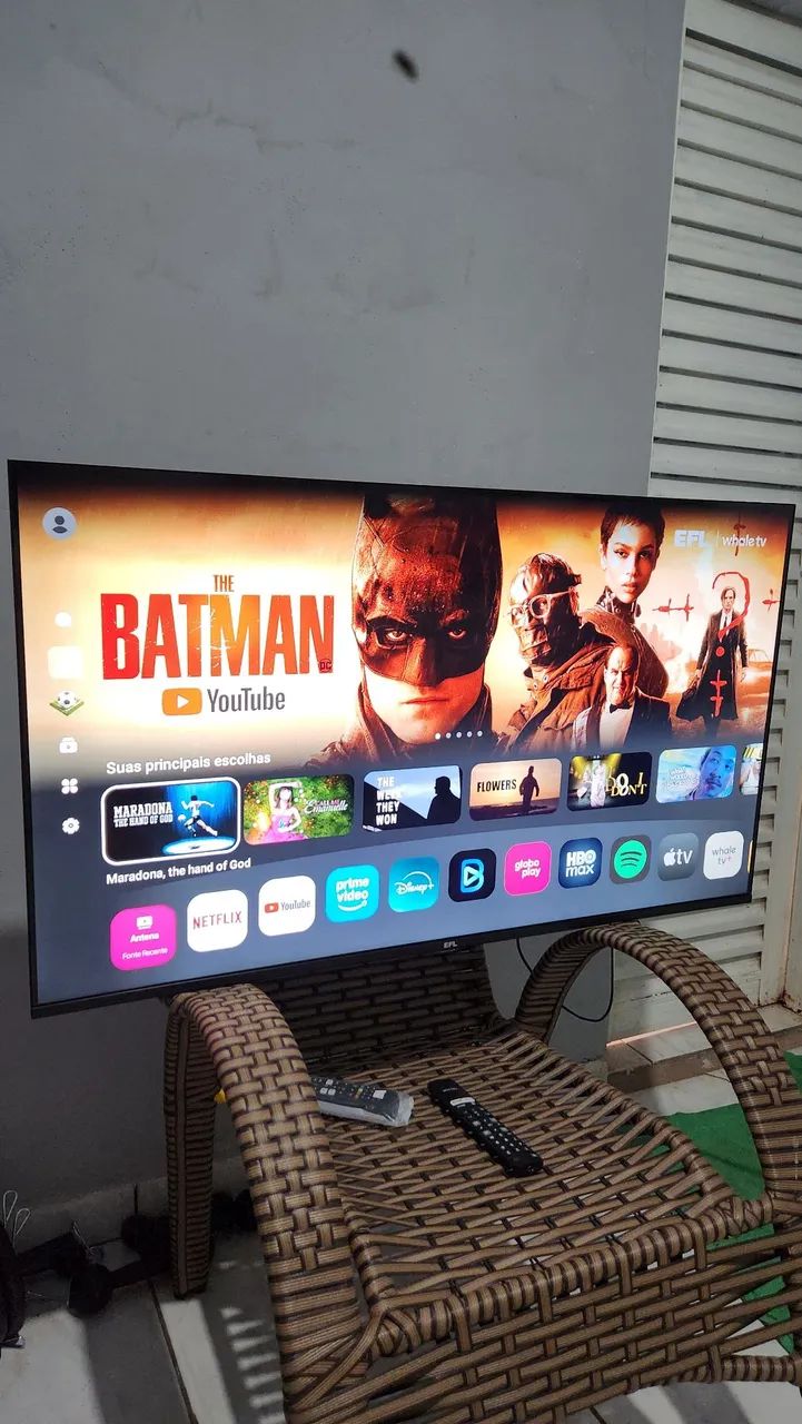 Smart tv dled nova na caixa - Foto 4