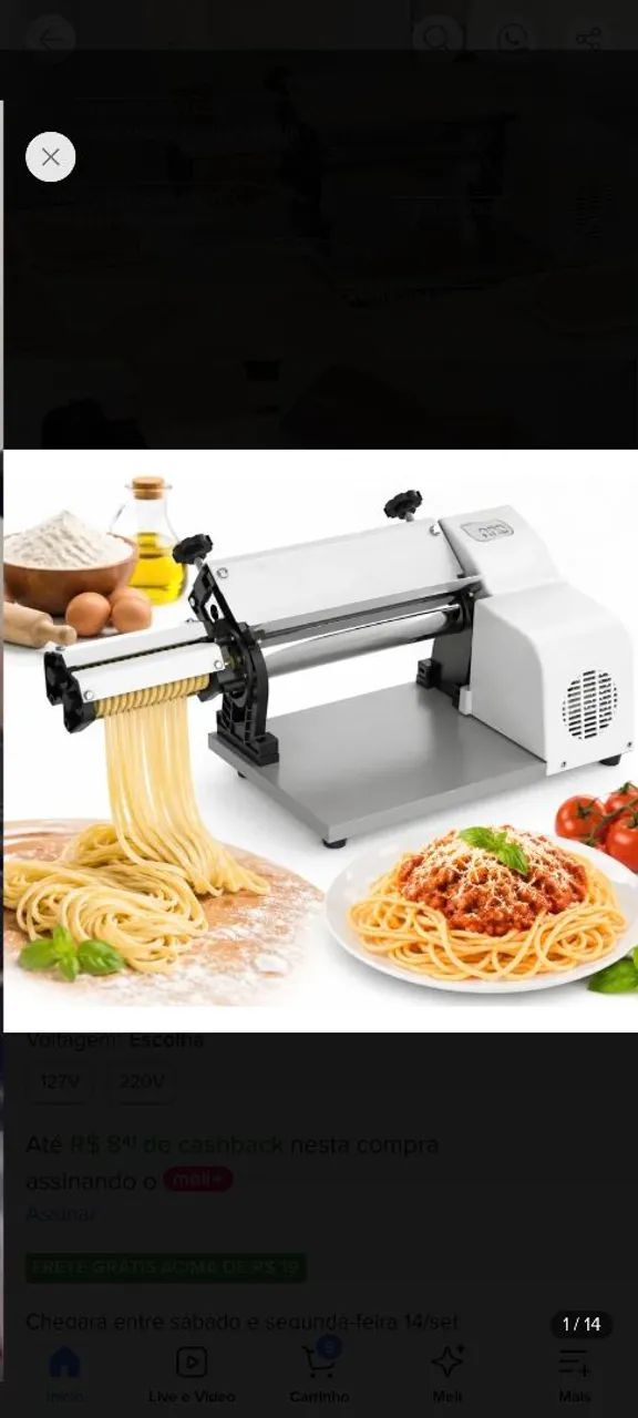 Máquina de macarrão automática  - Foto 2
